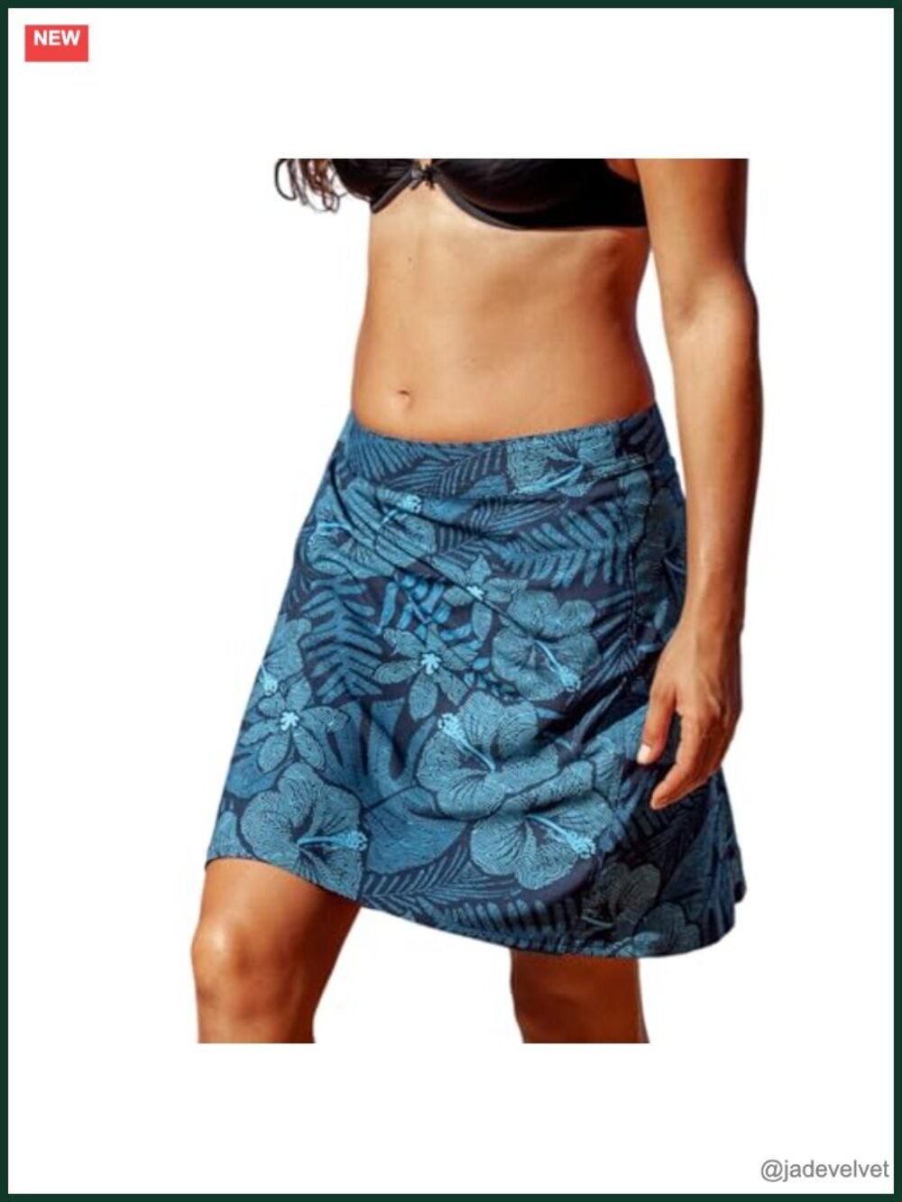 Quick-Dry Wrap Skirt With Pocket Swim Cover-Up